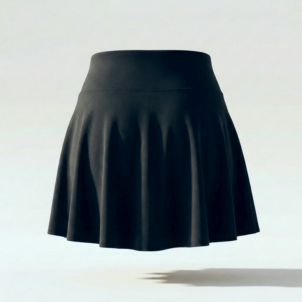 Blackberry No-Rub Skort — front three-quarter