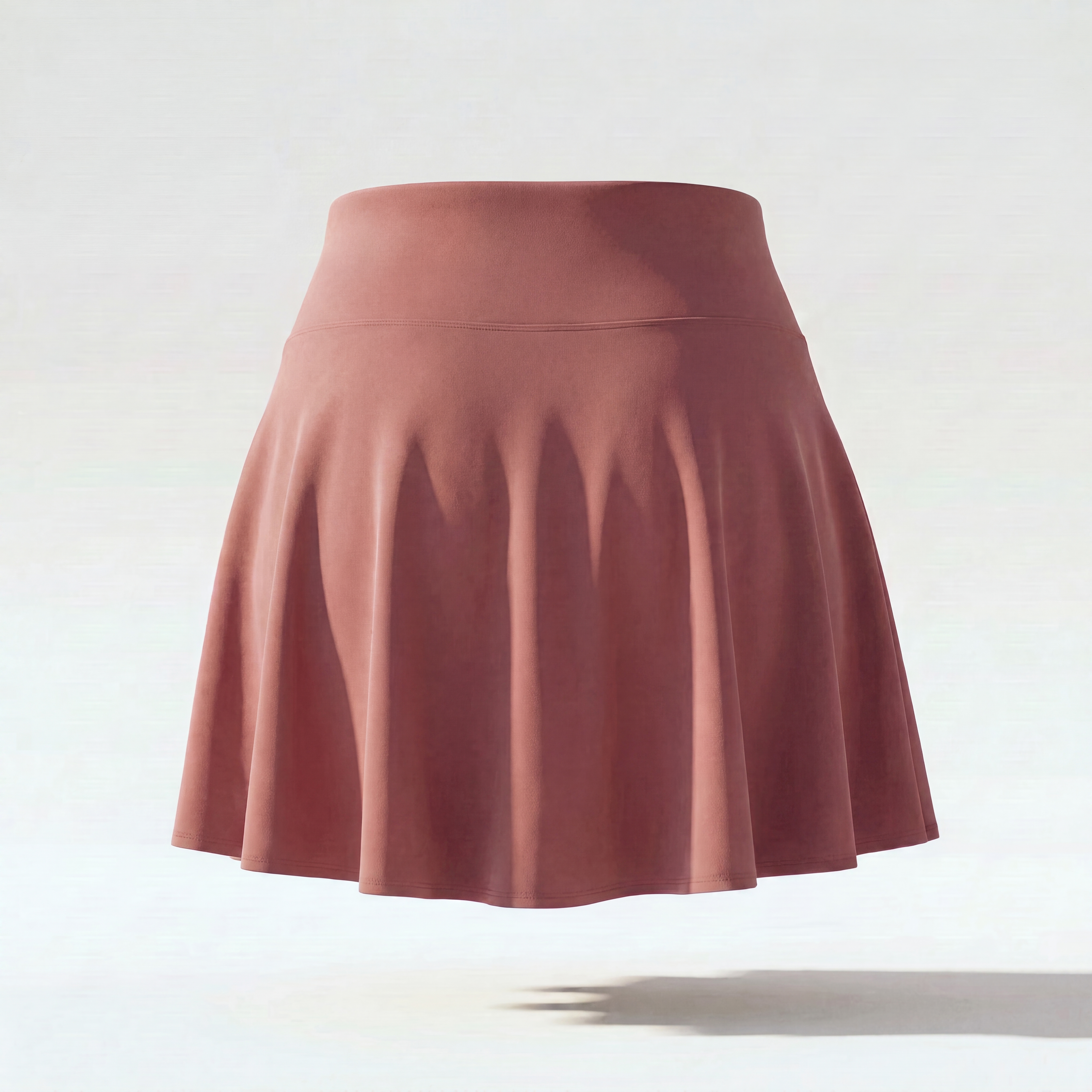 Rosewood No-Rub Skort — back