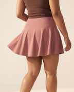 Rosewood No-Rub Skort - back